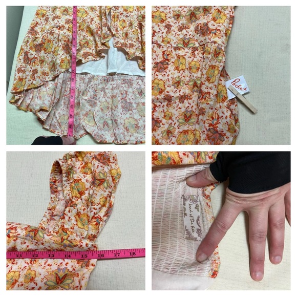 Band of the Free S ruffle high low boho midi dress - Picture 5 of 13